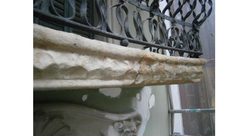 Restauración de fachada modernista (c/ Córcega, Barcelona)