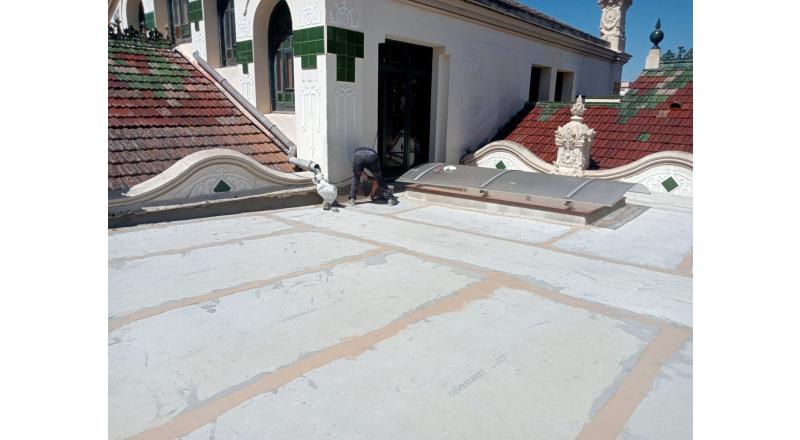 Rehabilitación de las cubiertas planas de las Escuelas Ribas (Rubí)