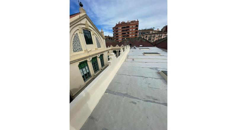 Rehabilitación de las cubiertas planas de las Escuelas Ribas (Rubí)