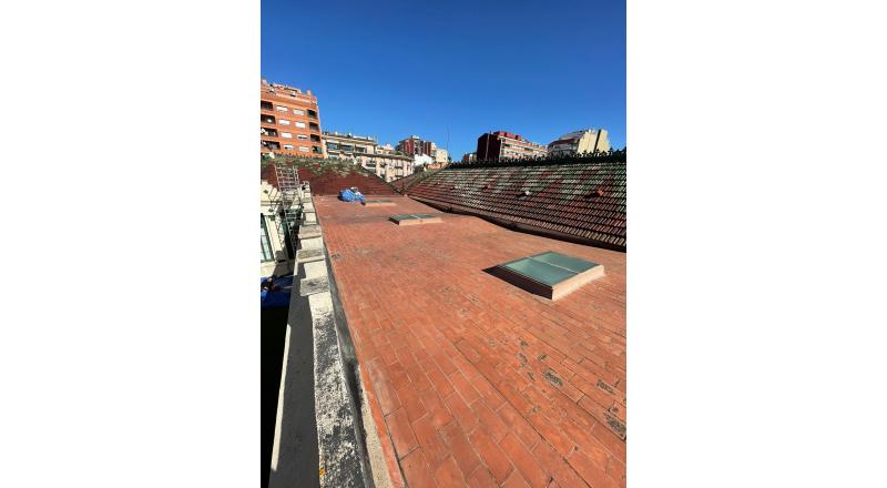Rehabilitación de las cubiertas planas de las Escuelas Ribas (Rubí)