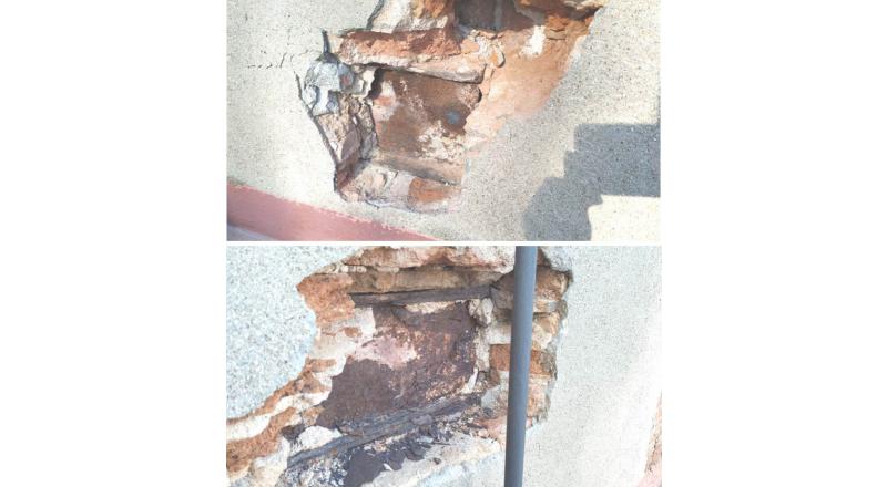 Rehabilitación estructural de pináculos de fachadas de la Escuela Teresiana Ganduxer