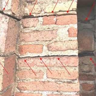Rehabilitación estructural de pináculos de fachadas de la Escuela Teresiana Ganduxer