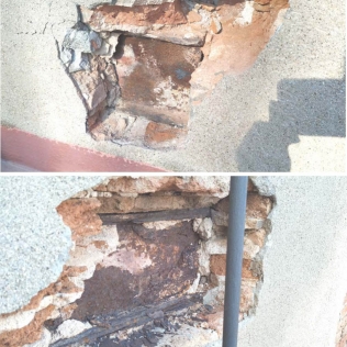 Rehabilitación estructural de pináculos de fachadas de la Escuela Teresiana Ganduxer