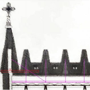 Rehabilitación estructural de pináculos de fachadas de la Escuela Teresiana Ganduxer