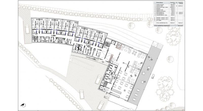 Anteproyecto de Geriátrico y Centro de día en Vilaür