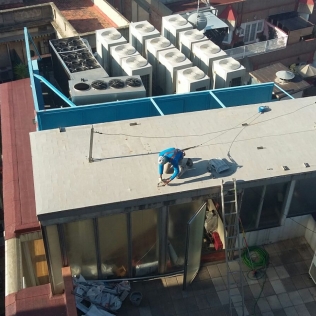 Gestión técnica y mantenimiento de edificio aislado de 20 plantas en Barcelona.