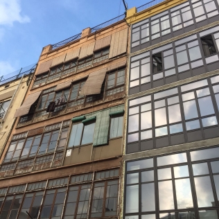 Rehabilitación de fachada posterior (c/ Roger de Llúria, Barcelona)