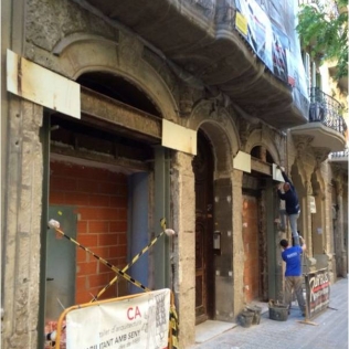 Restauración de fachada modernista en Barcelona (c/ Aribau, Barcelona)
