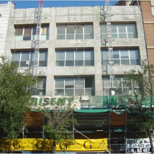 Proyecto de rehabilitación de fachada principal en Santa Coloma de Gramenet 