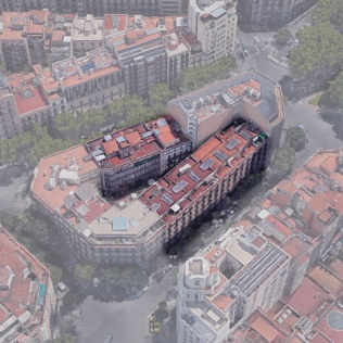 Mantenimiento de conjunto patrimonial residencia de 7 edificios (l'Eixample, Barcelona)